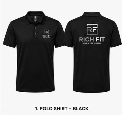 RichFit Performance Polo - Black